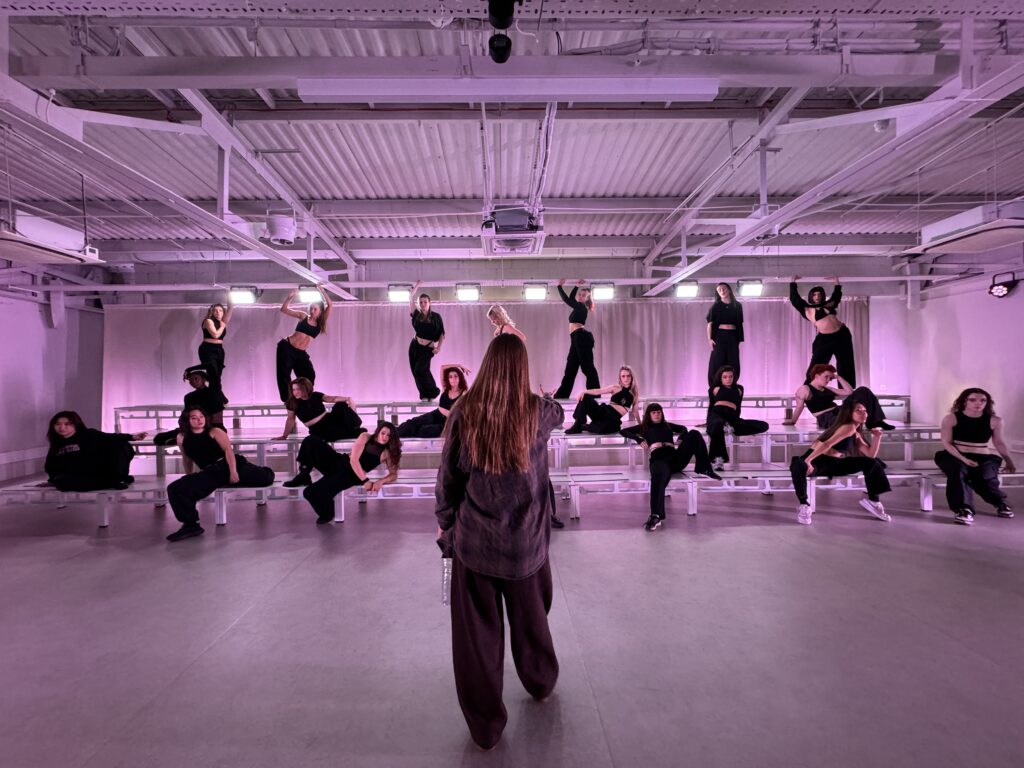 Unapologetic dance rehearsal 